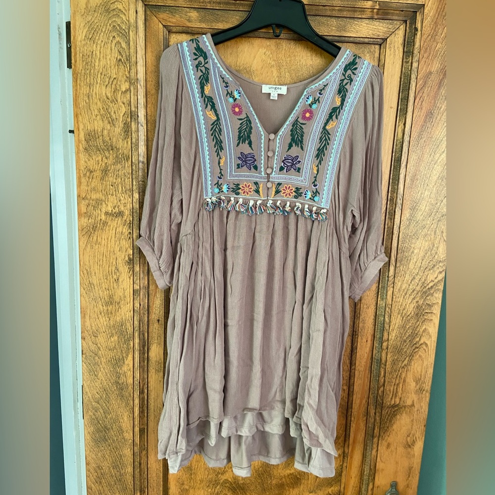 Umgee dress. Size small. Never worn.